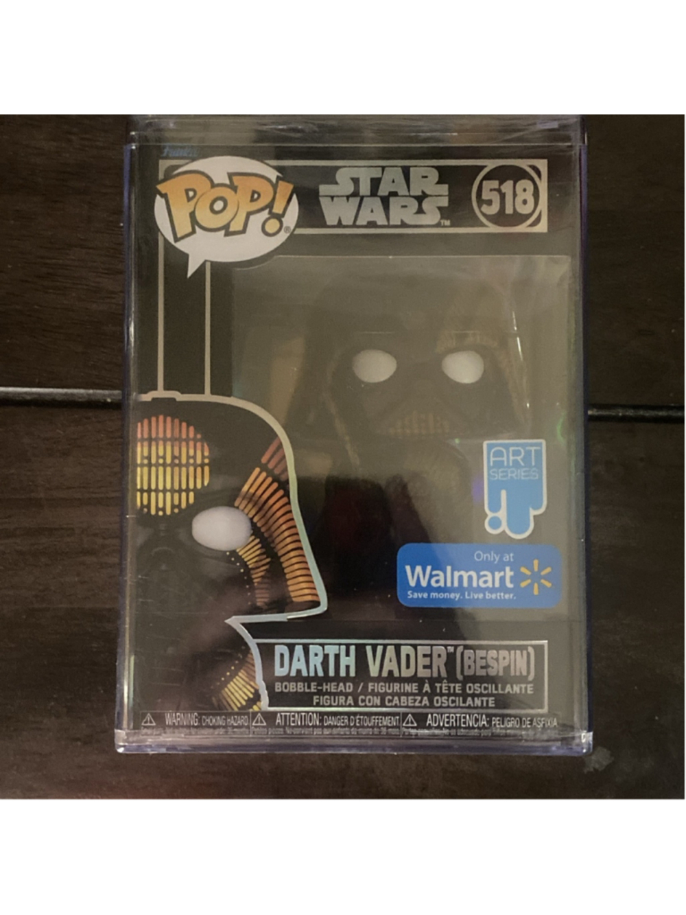 Funko Pop! Art Series Star Wars Darth Vader (Bespin) #518 Bobble Head Figure